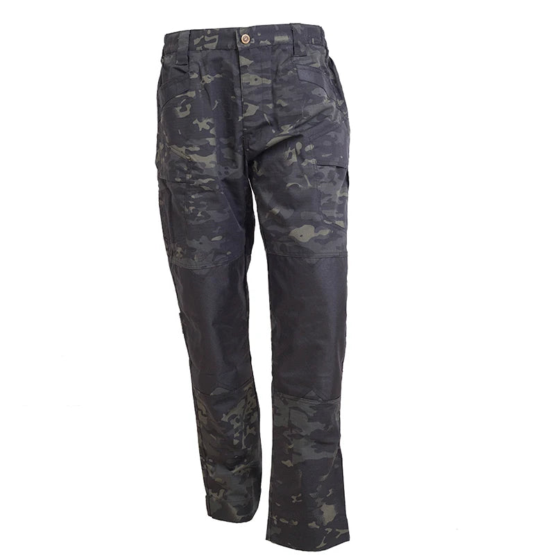Tactical Cargo Suits T-Shirt And Cargo Pants Men Clothes Shirts Airsoft Paintball Hunting Clothes Wear Resistant Outdoor