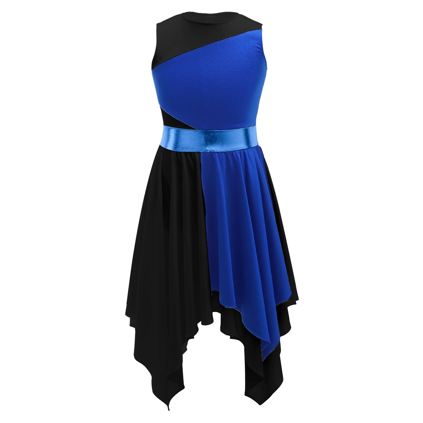 Girls Lyrical Dance Dress Kid Celebration of Spirit Church Dress Children Dancewear Stage Performance Wordhip Liturgical Costume