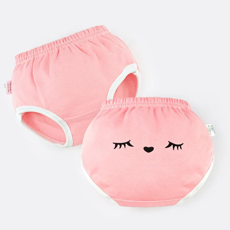 Baby 100% Cotton Panties Boy Girl Infant Cute Cartoon Underpants For 2-5 Years Children Fashion Underwear Kids Shorts