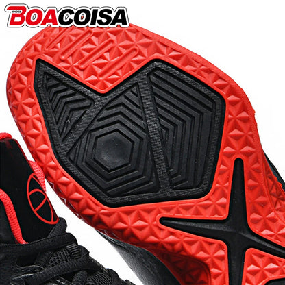 Fashion Children's Basketball Shoes for Boys Girls Sneakers Outdoor Non-slip Sports Running Kids Breathable Walking Shoes
