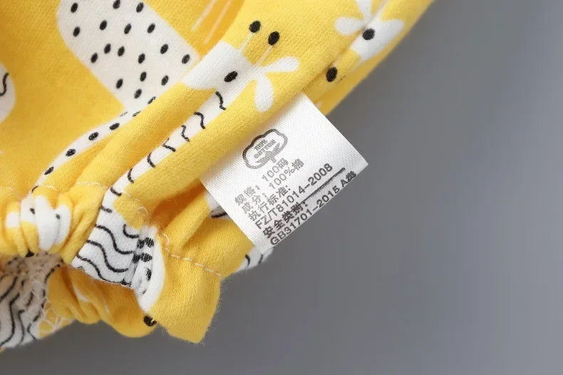 Baby Training Pants Cotton Cloth 6 Layers Cloth Baby Diapers Breathable Reusable Washable Children Underwear Cloth Diapers
