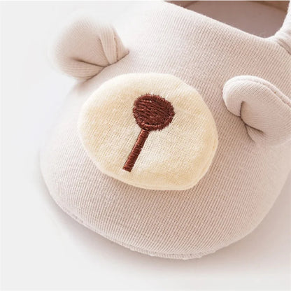 Newborn Baby Shoes For Girls Boys Cute Soft Toddler Floor Sports Infant First Walker Booties Casual Cartoon Baby Shoes Non-slip