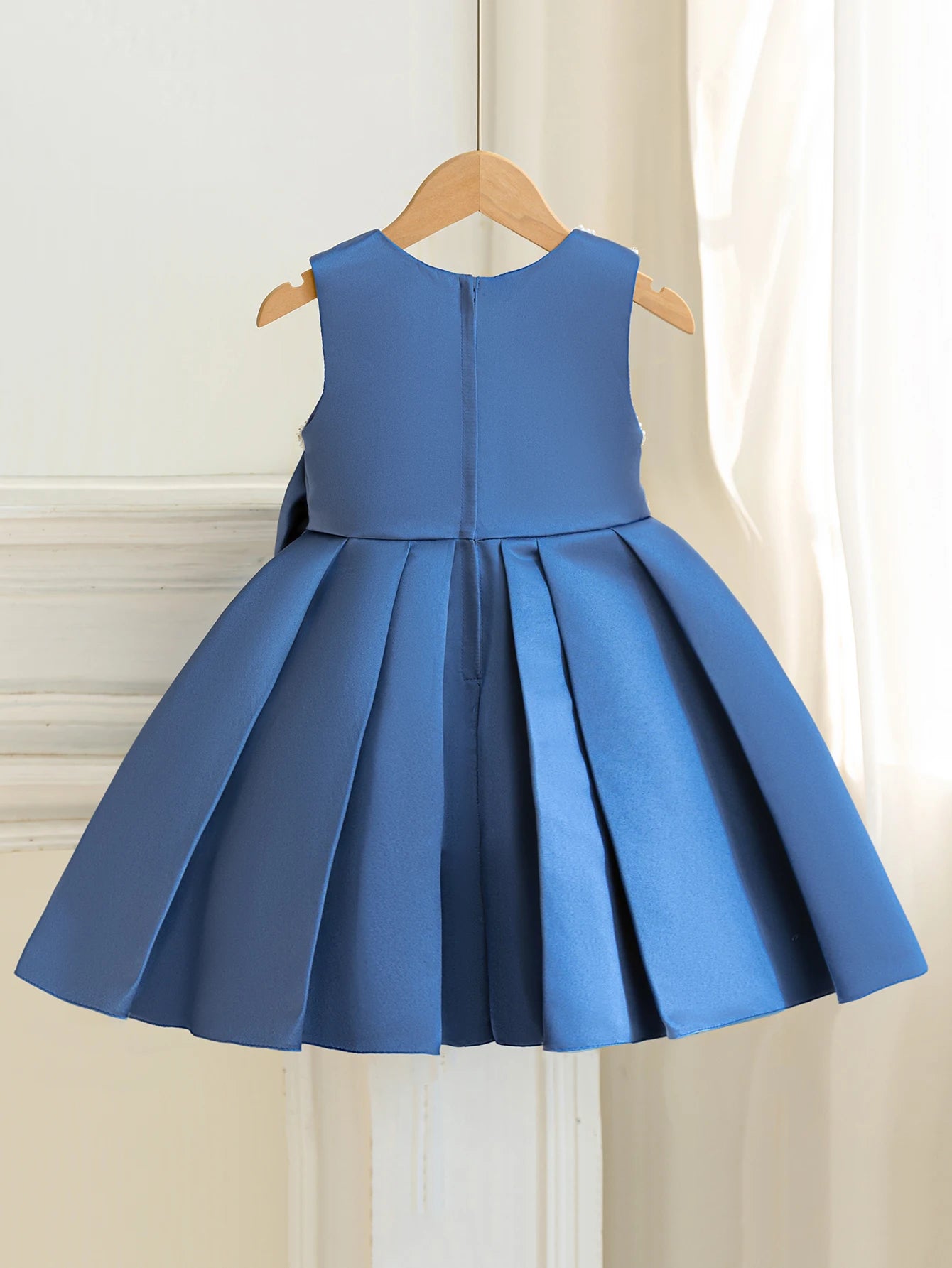 Girls Party Dresses Sleeveless Green Princess-style Dress Suitable for Wedding Flower Girl Birthday Party Evening Wear