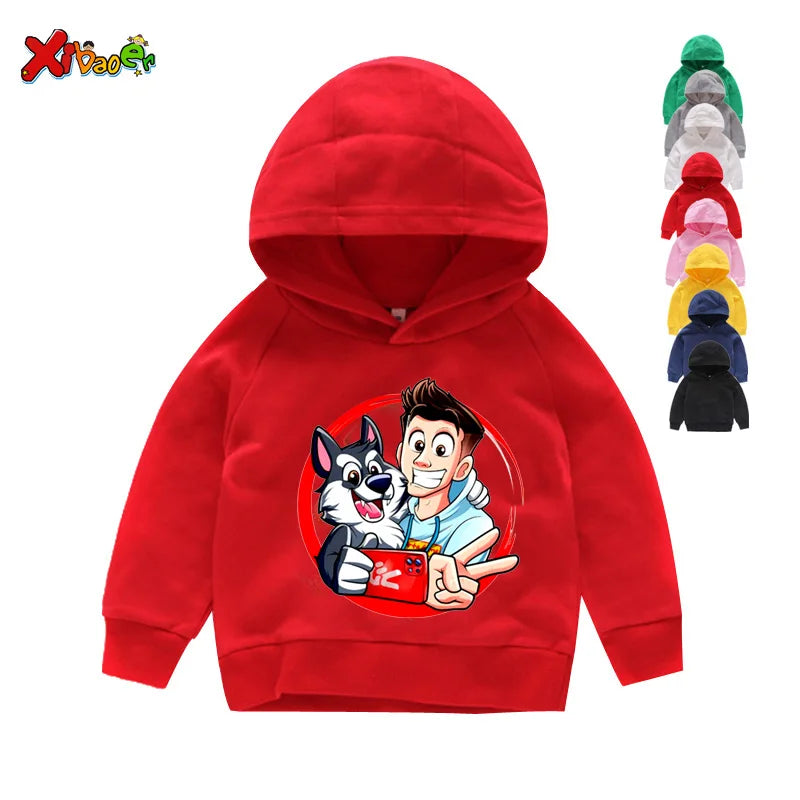 Kids Hoodies Sweatshirt Children Sweatshirts for Boy Clothes Pullover Toddler Baby Clothing Fashion Girl Cool Baby Boys Clothes