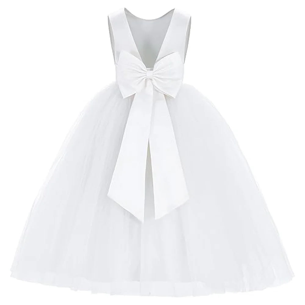 Girls Dresses Elegant Cute Princess Dresses Wedding Flower Girl Dresses Special Occasion Dresses Birthday Party Gifts C34