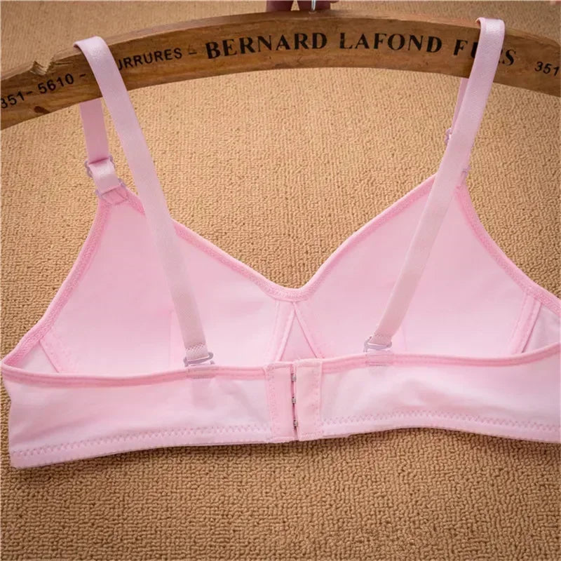2024 Girls Training Bra Wireless Thin Cup Bra Fashion Comfortable Teenage Underwear