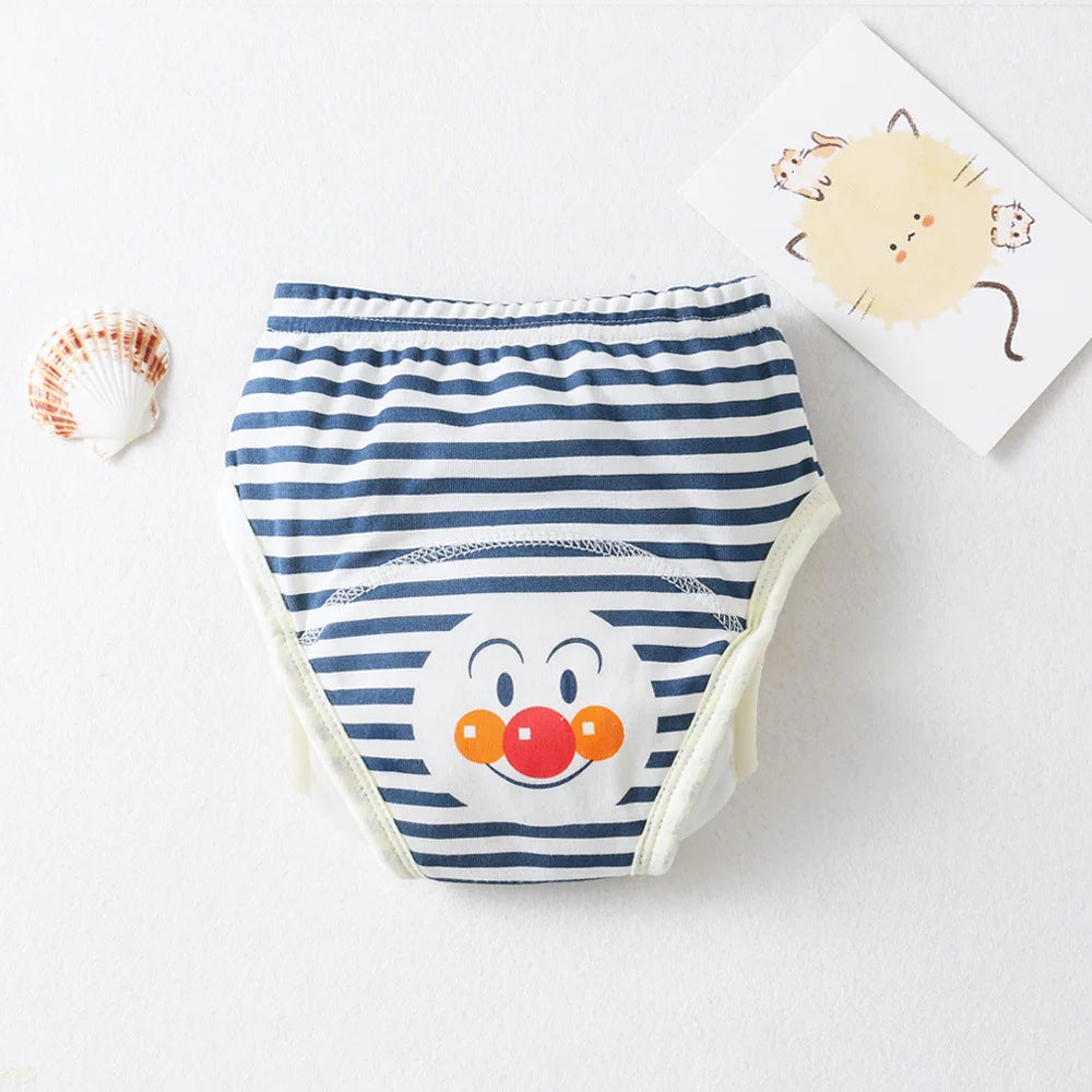 8 Layer Waterproof Reusable Cotton Baby Training Pants Infant Shorts Underwear Cloths Baby Diaper Nappies Panties Nappy Changin