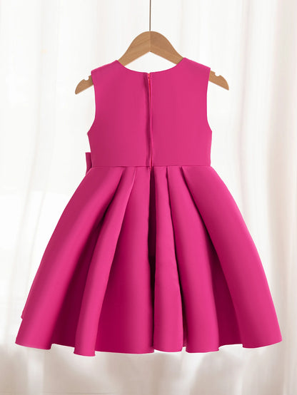 Girls Party Dresses Sleeveless Green Princess-style Dress Suitable for Wedding Flower Girl Birthday Party Evening Wear