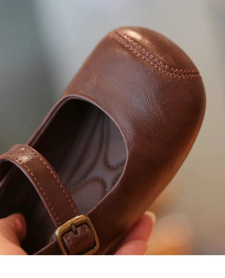 New Baby Shoes Leather Baby Girl Autumn Rubber Sole Anti-slip Multicolor Elegant Toddler First Walkers Newborn Crib Toddler Shoe