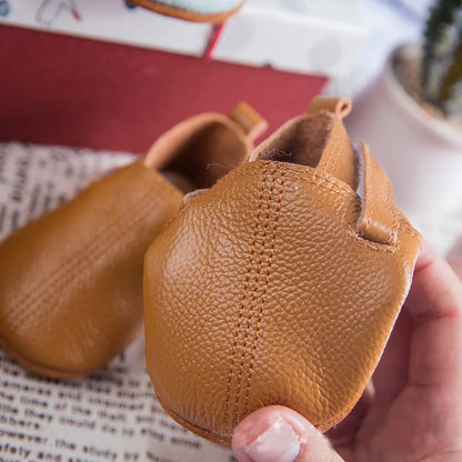 Baby Shoes Toddler Girls Boys Casual Leather Shoes Winter Furry Boot Newborn Infant Barefoot Shoes Sapatato Loafers Items Stuff