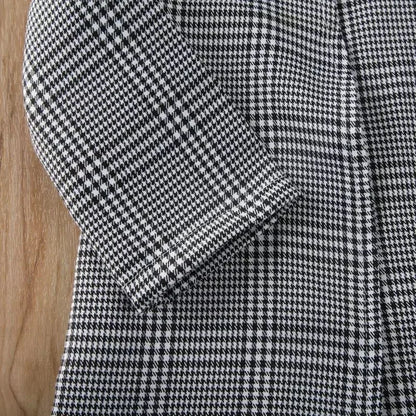 Baby Girls Clothes Sets Infant Toddler White Top T-Shirt+Grey Checkered Suit+Short 3PCS Costumes For Girls 2025 Girls Outfit Set