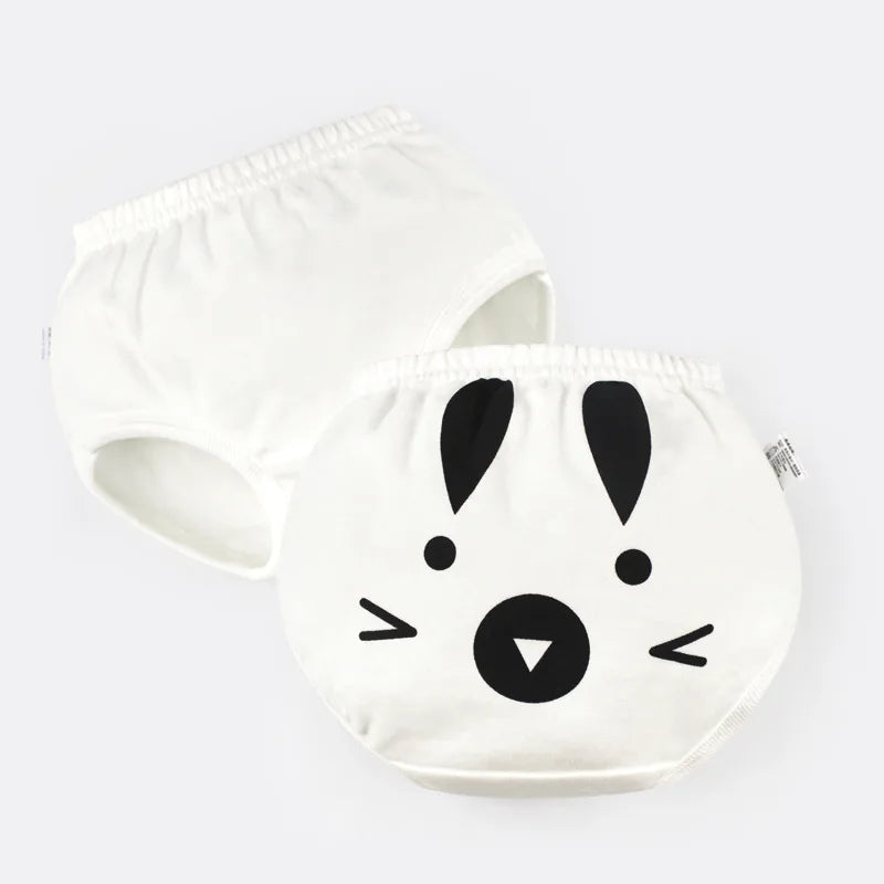 Baby 100% Cotton Panties Boy Girl Infant Cute Cartoon Underpants For 2-5 Years Children Fashion Underwear Kids Shorts