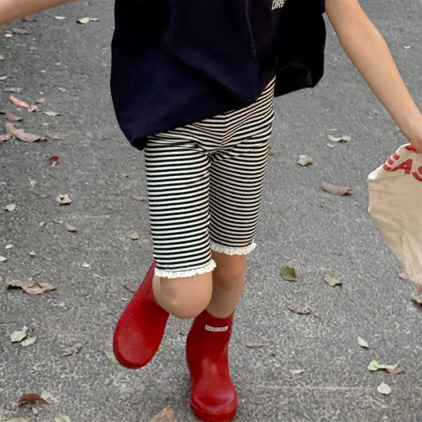Girls Striped Shorts 1-6 Years Summer New Children Cotton Leggings For Kids Girl Lace Shorts Casual Baby Cute Clothes Clothing