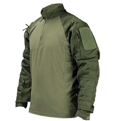 Outdoor Combat Tactical Suits Wear Resistant T-Shirt + Cargo Pants Men Clothes Shirts Airsoft Paintball Hunting Clothes