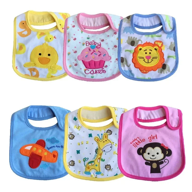 Sales Cotton Baby Bibs Waterproof Infant Bibs(send By Boys' or Girls')