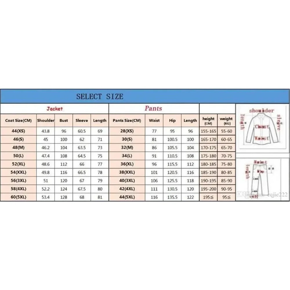 Men's 3 Piece Suit Sets Luxury Red Satin Men Notch Lapel Double-Breasted Suit Blazer+Vest+Pants Customed for Business & Weddings
