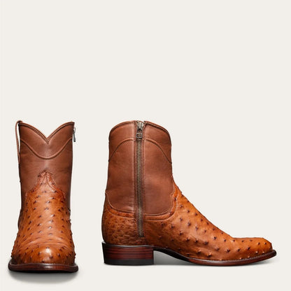 Men's Boots 2025 New Product Outer Low Heel Round Head 38-48 Men's Low Barrel Knight Boots