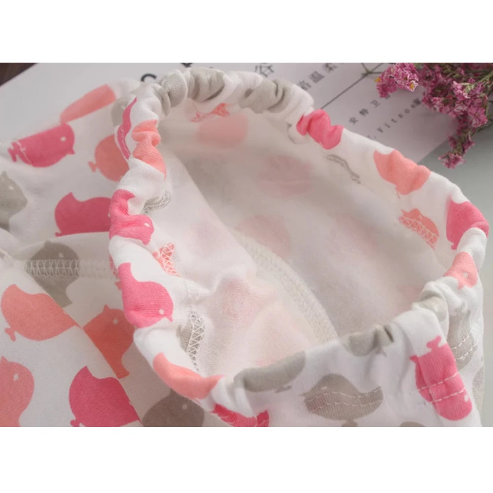 10 Pcs Reusable Baby Training Pants Washable Kids Cloth Diaper Nappies Changing Underwear Infant Toddler Potty Training Panties