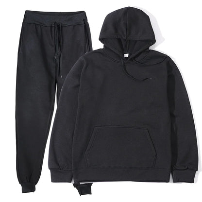 Men's Sports Suits Fashion Tracksuit Women Hoodies + Pants Two Pieces Sets Running Casual Sweatshirts Sweatpants Men's Clothing