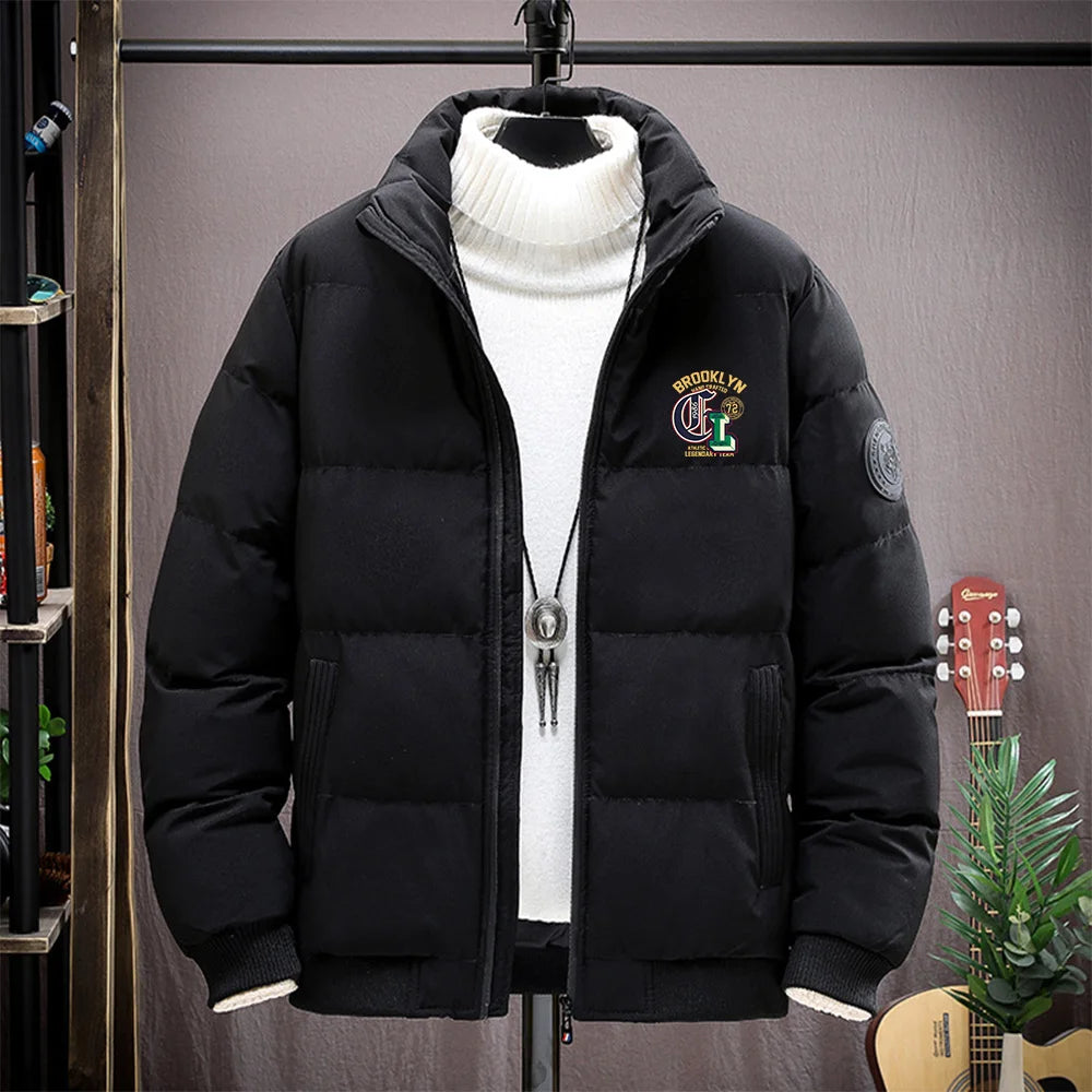 Men Down Jackets High quality Fashion Thick Warm Winter Bomber Jackets Puffer Jackets Parkas Coats Waterproof Mens Winter Coats