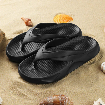 Men Shoes Summer Beach Sandals Anti-slip Fashion Outdoor Breathable Casual Couple Beach Sandal Flip Flops Shoes Slippers Men