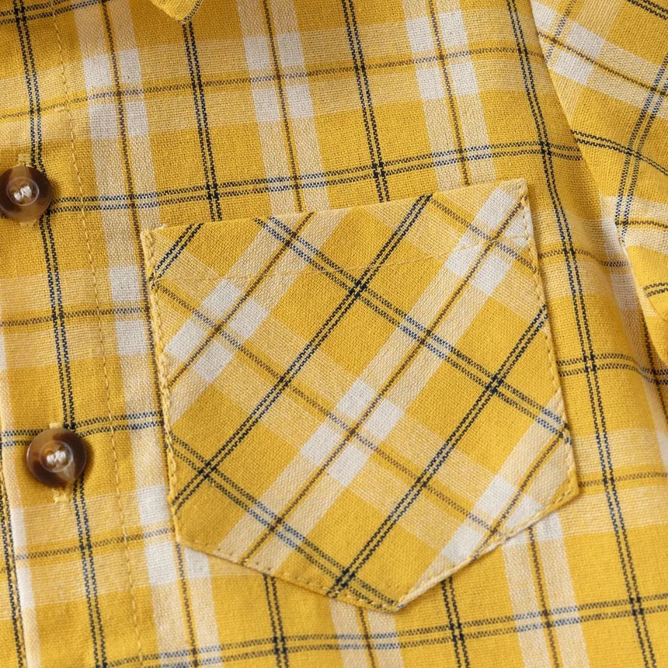 Quality Plaid Shirts for Boys Cotton Toddler Kids Tops Long Sleeve Spring Autumn Children's Clothes