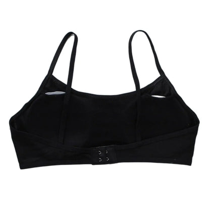 Cotton Teenage Girls Bras Casual Elastic Padded Vests Underwear Developmental Bras Sports Training Bra