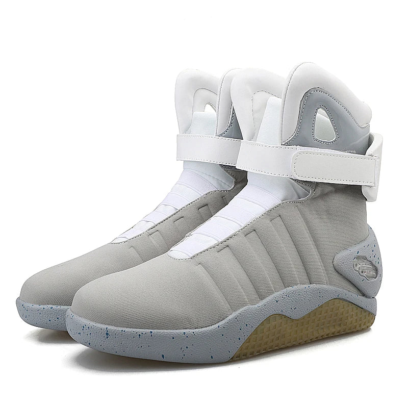 Skateboarding Shoes New Led Boots for Men,Women,Boys and Girls USB Rechargeable Glowing Shoes Man Party Shoes Cool Soldier Boots