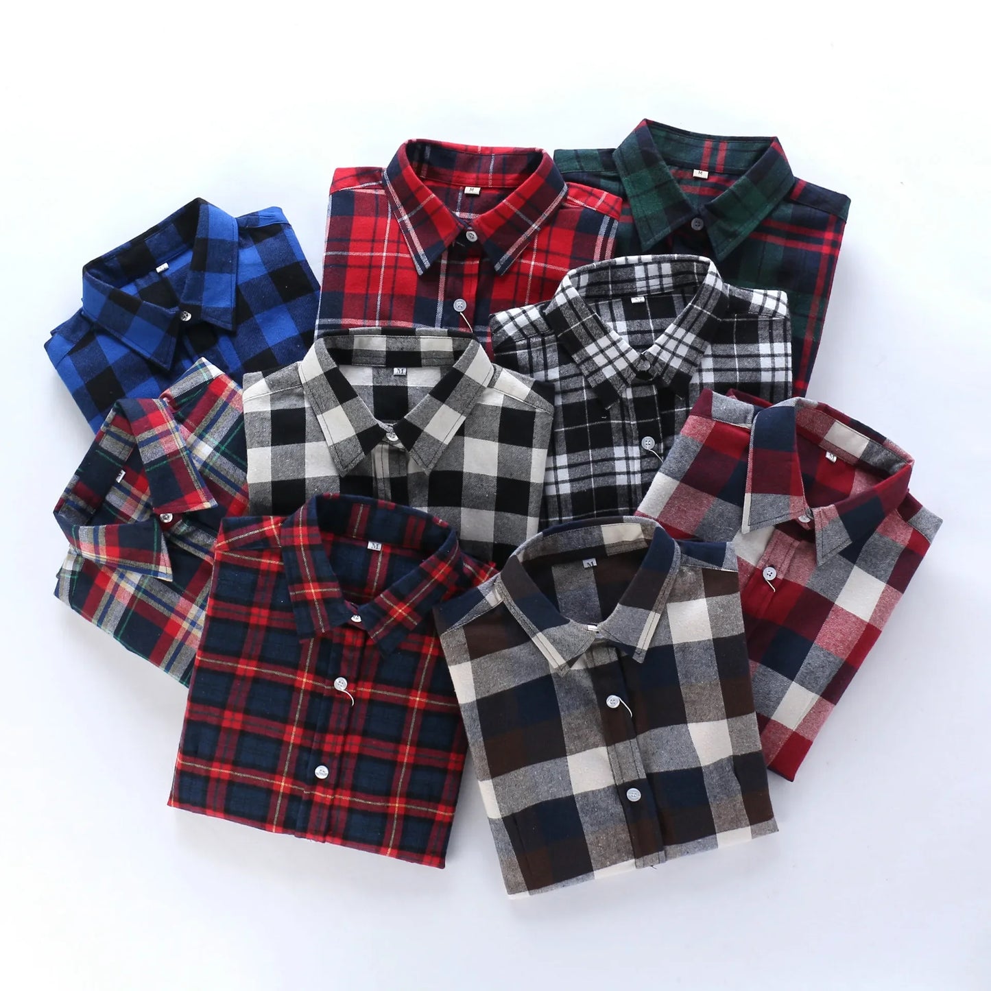 Shirts for Boys Spring Autumn Fashion Casual Plaid Blouse School Boys Clothes Long Sleeve Brushed Shirt Teen Children Clothes