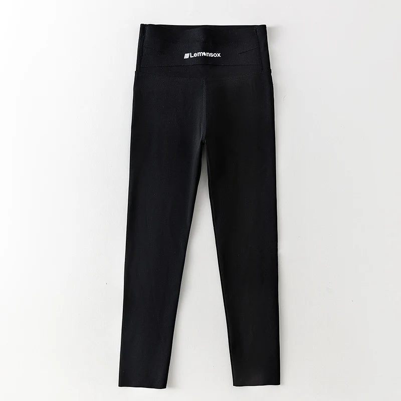 Girls' Shark Shorts for Spring and Autumn; Thin Children's Tights with High Elasticity; Nine-inch Pants
