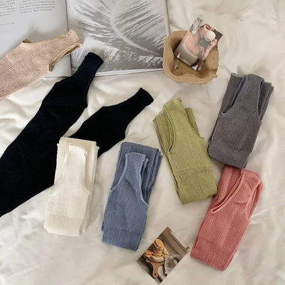 2025 Summer Thin Socks Y2k Girls Sweet Lolita Long Socks Stocking Korea Style Ruffles Knee Socks Stockings Ballet Long Stockings