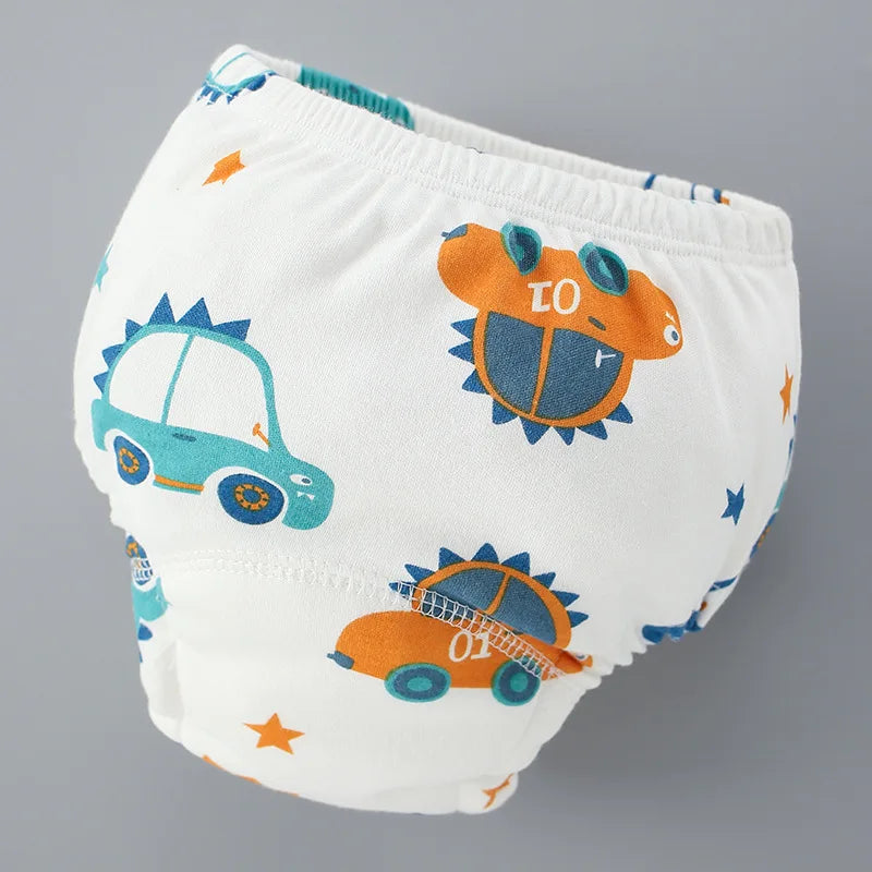 Baby Training Pants Cotton Cloth 6 Layers Cloth Baby Diapers Breathable Reusable Washable Children Underwear Cloth Diapers