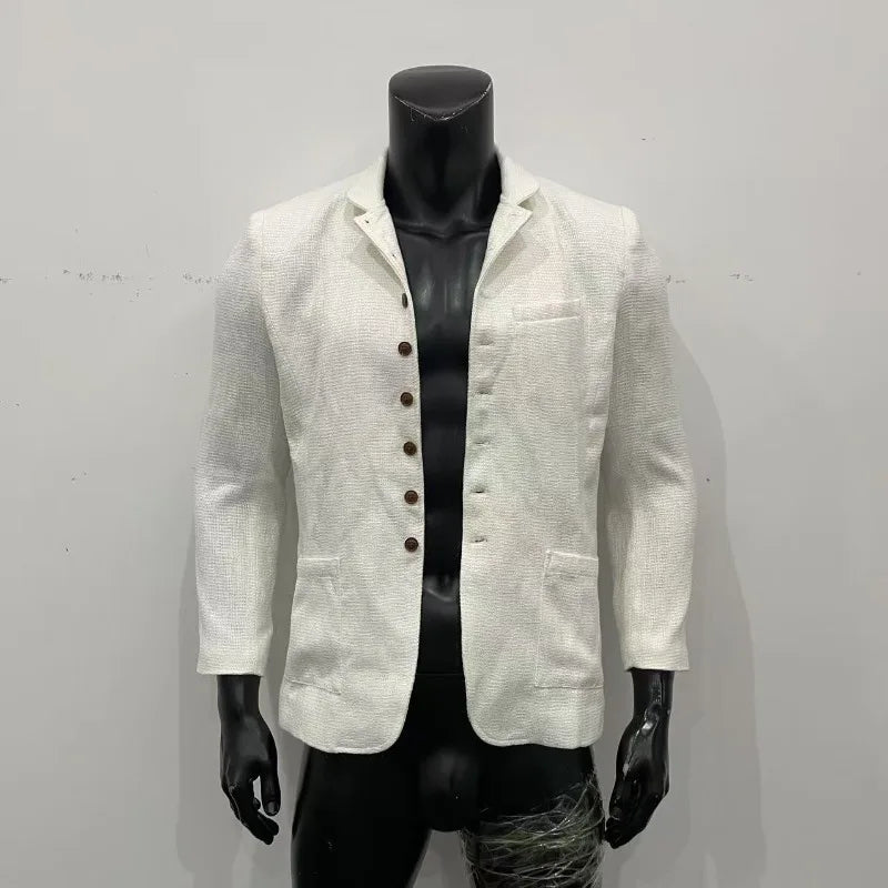 Men's Autumn Winter Outerwear Coats Jackets Suits Vintage New Comfortable Casual Fashionable Niche Distinctive Versatile Fit