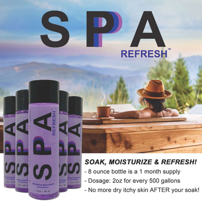Spa Refresh – Water Moisturizer & Freshener for Spas & Hot Tubs