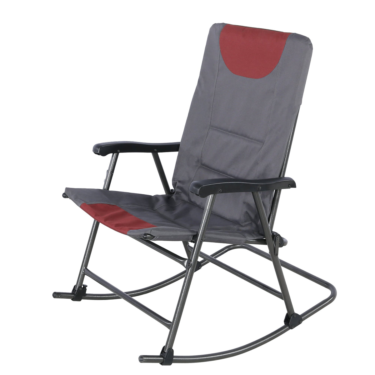 Ainfox Oversized Chair Folding Chair Rocking Chair Camping Chair Portable Chair Outdoor Chair Rocker Chair