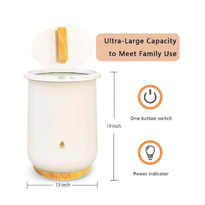 FlameGlow Aromatherapy Diffuser, Pursonic 6-Pack Essential Oils & Portable 360° Hi-Res Wireless Speaker