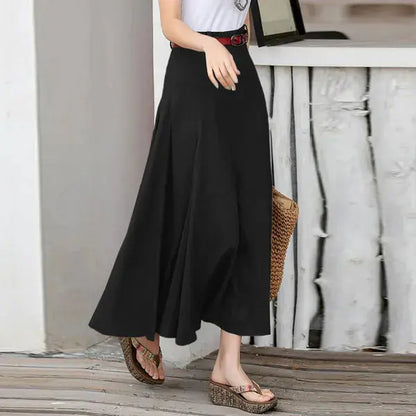 Fashion High Waist Tutu A-Line Skirt Plus Size Dress