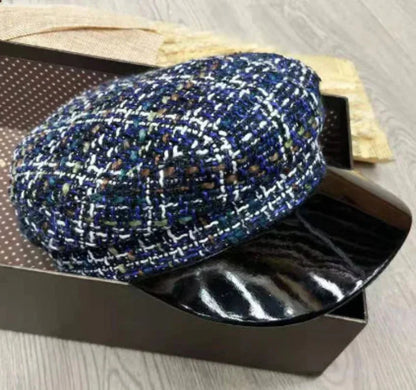 Octagonal Beret, Newsboy Cap, Painter's Hat