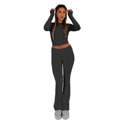 Women's High Waist Wide Leg Pants