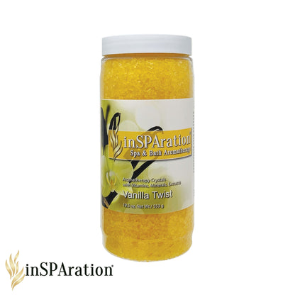 19oz inSPAration Rx Crystals – Epsom Salt for Hot Tub, Muscle Relaxing & Stress Relief Bath Salts, Spa Crystals for Hot Tubs