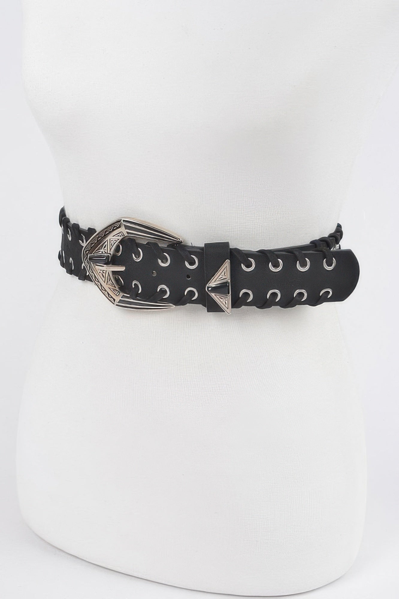 Multi Metal Eyelet Belt