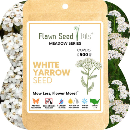 White Yarrow Seed Pouch