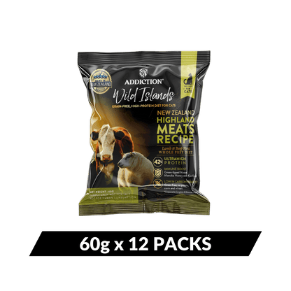 Wild Islands Highland Meats Grass-Fed Beef & Lamb Recipe Dry Cat Food
