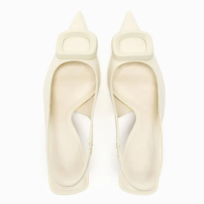 Elegant Women's Slingback High Heels with Pointed Toe