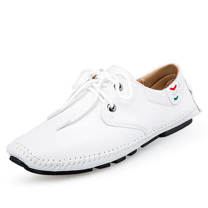 Men's Casual British Leather Sneakers