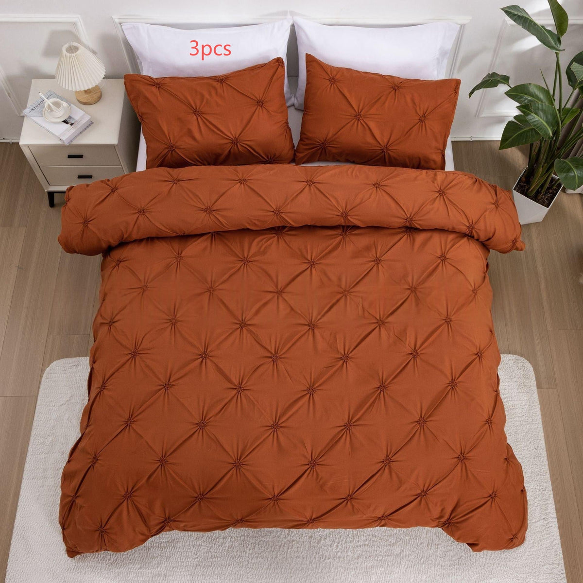 Craft Home Textiles Plain Color Solid Color Duvet Cover Bedding