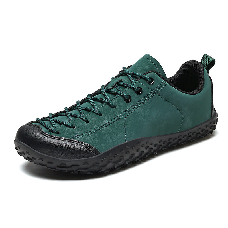 Large Size German Training Shoes Wide Toe Outdoor Hiking Shoes Bare Feet Casual Shoes