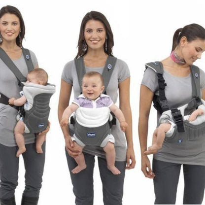 Newborn baby carrier with baby carrier