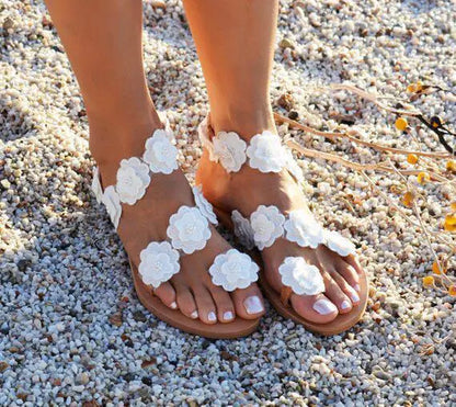 Plus Size Flat-Bottomed Women's Fashion Sandals