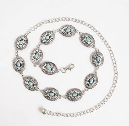 In-Stock Fast Shipping European And American Style Beach Metal Pants Chain High-End Chain Bohemian Style Waist Chain Accessory For Dresses